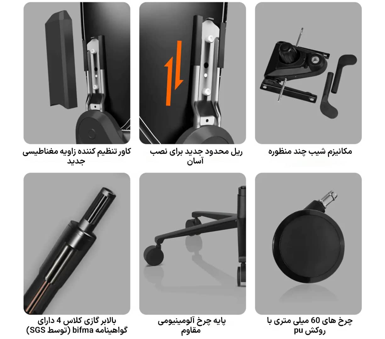 صندلی گیمینگ دی ایکس ریسر سری کرفت مدل Dxracer Craft D5000-N
