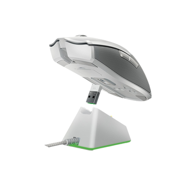 موس گیمینگ ریزر مدل RAZER VIPER ULTIMATE Mercury با پایه شارژر
