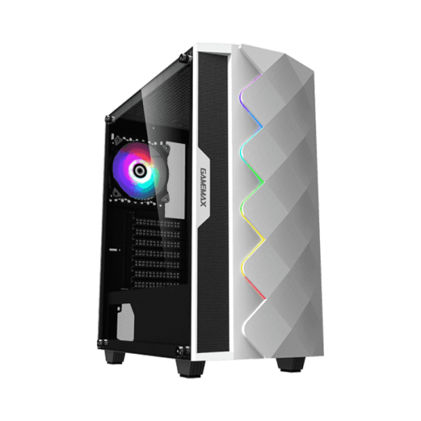 کیس گیمینگ گیم مکس GAMEMAX Diamond COC White
