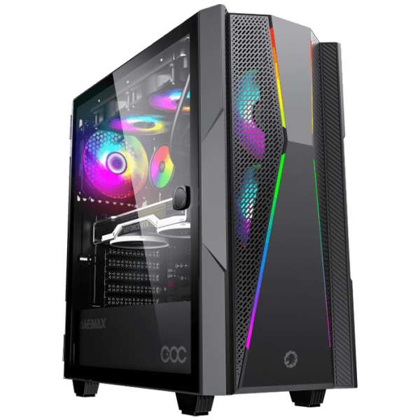 کیس گیمینگ گیم مکس GAMEMAX Typhoon COC