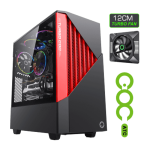 کیس گیمینگ گیم مکس Gamemax Contac COC BR رنگ مشکی قرمز
