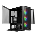کیس گیمینگ لیان لی Lian Li Lancool II Mesh RGB رنگ مشکی
