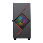 کیس گیمینگ گیم مکس GAMEMAX CYCLOPS BR رنگ مشکی قرمز