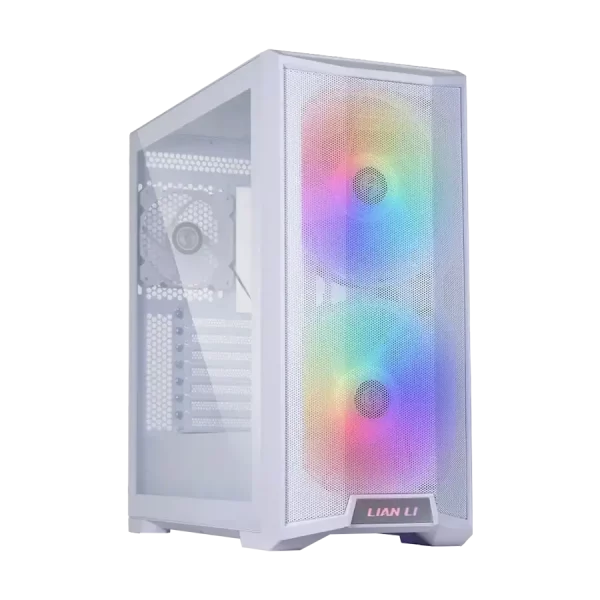 کیس گیمینگ لیان لی Lian Li Lancool 215 رنگ سفید