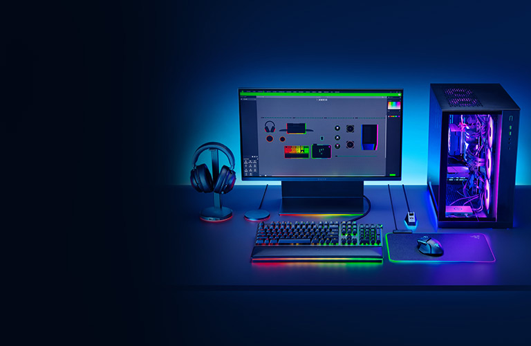کیت RGB ریزر مدل Razer CHROMA Addressable RGB Ccontroller