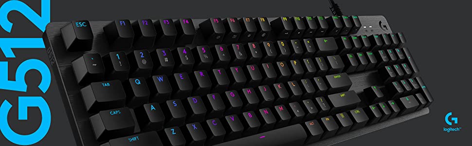 کيبورد گیمینگ لاجیتک Logitech G512 CARBON