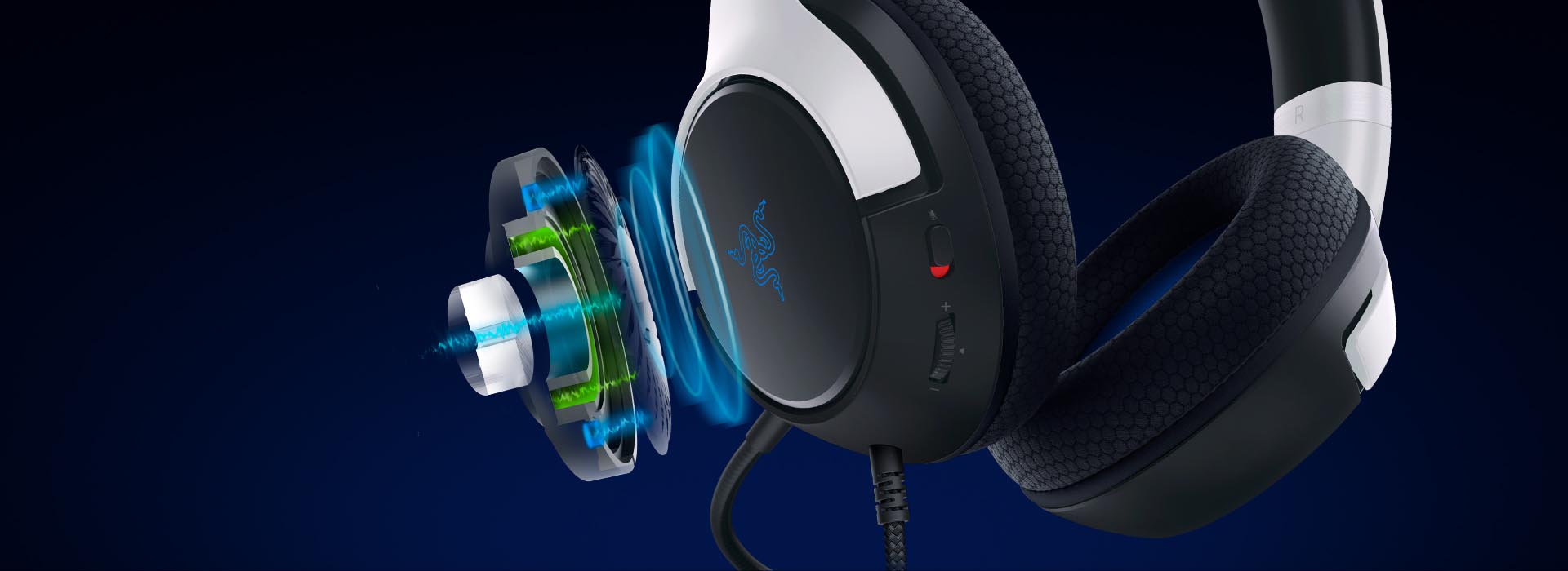 هدست گیمینگ ریزر مدل Razer Kaira X For PlayStation