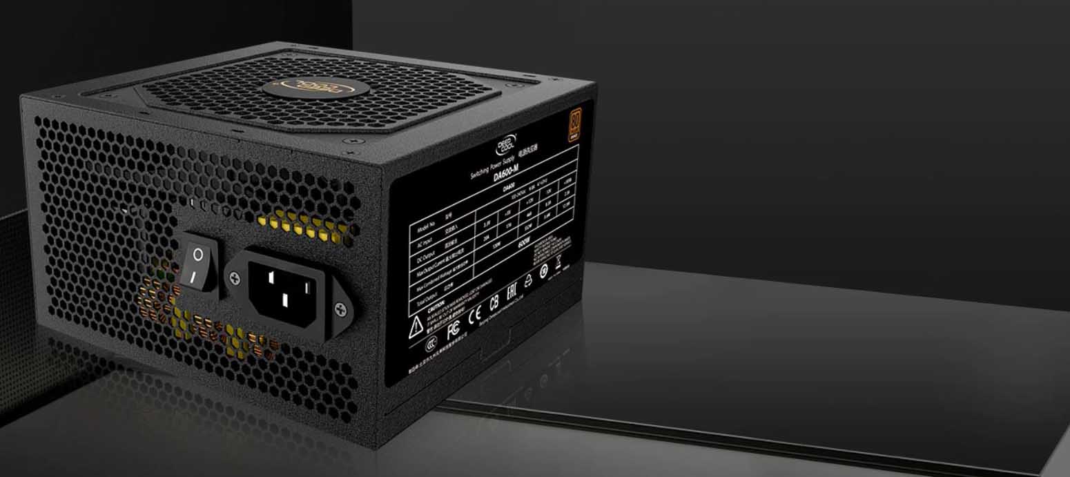 پاور - منبع تغذیه ديپ كول مدل Deepcool DA600-M Bronz پاور - منبع تغذیه ديپ كول مدل Deepcool DA600-M Bronz