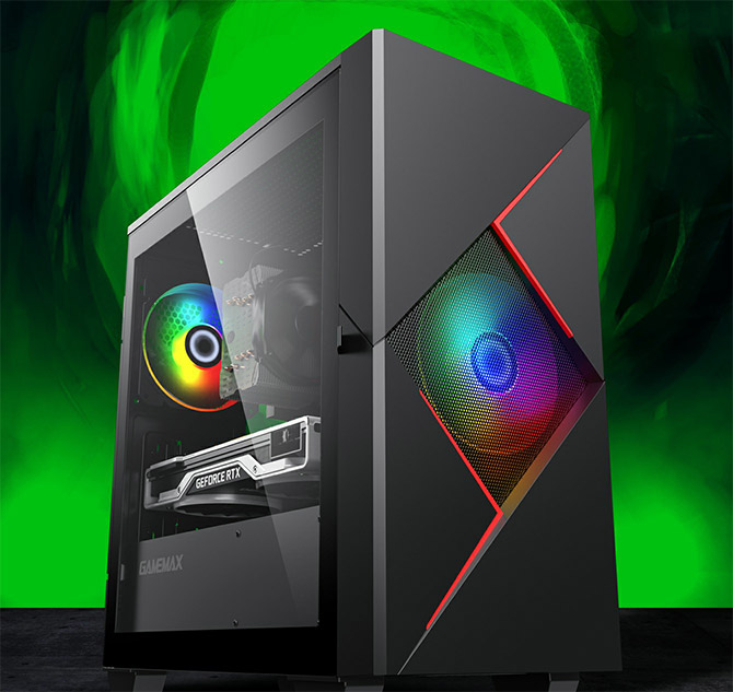 کیس گیمینگ گیم مکس GAMEMAX CYCLOPS BR