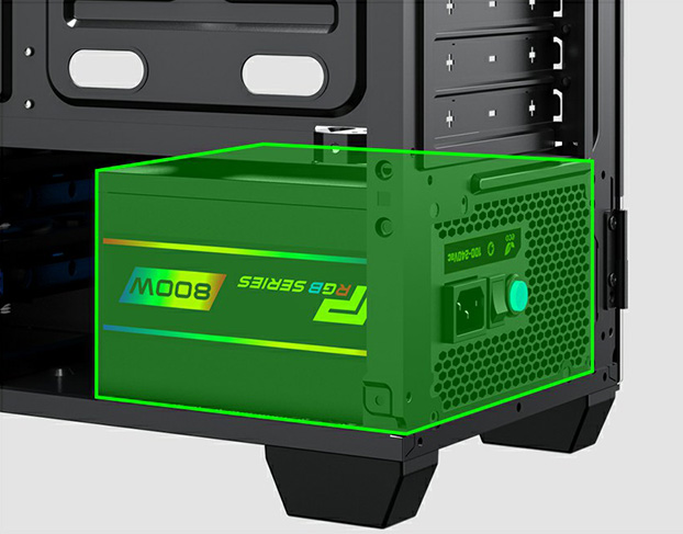 کیس گیمینگ گیم مکس GAMEMAX CYCLOPS BR
