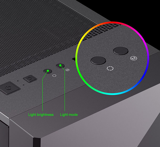 کیس گیمینگ گیم مکس GAMEMAX CYCLOPS BR