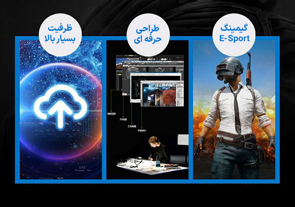 کیس گیمینگ گیم مکس Dragon Knight ARGB رنگ مشکی