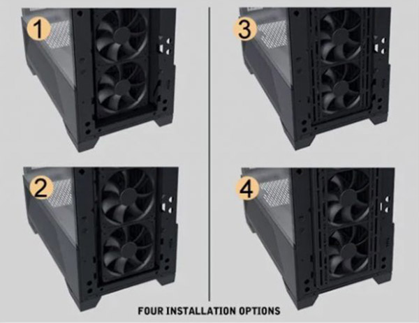 کیس گیمینگ لیان لی Lian Li Lancool II Mesh RGB