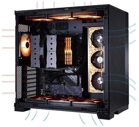 کیس گیمینگ لیان لی Lian Li O11 Dynamic Evo کیس گیمینگ لیان لی Lian Li O11 Dynamic Evo