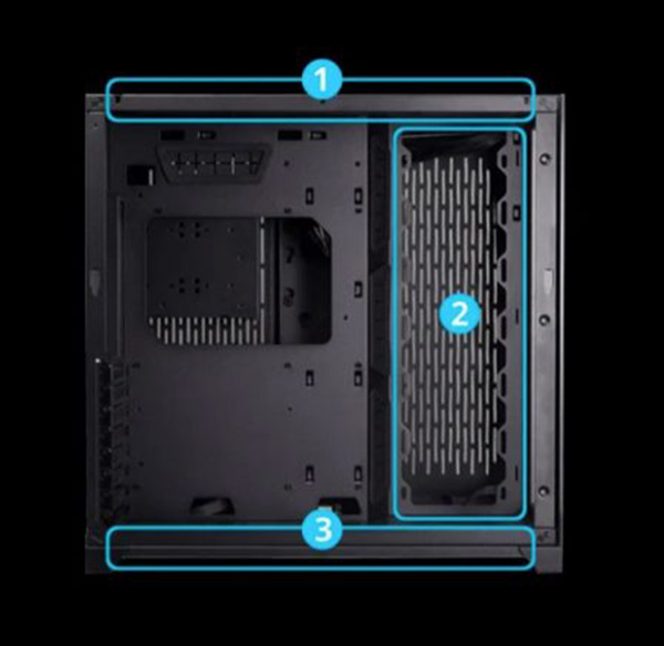 کیس گیمینگ لیان لی Lian Li O11 Dynamic Razer Edition