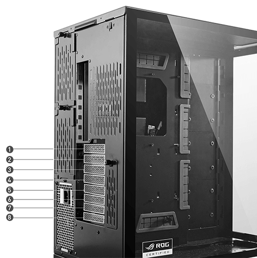 کیس گیمینگ لیان لی Lian Li O11 Dynamic ROG Certify XL کیس گیمینگ لیان لی Lian Li O11 Dynamic ROG Certify XL