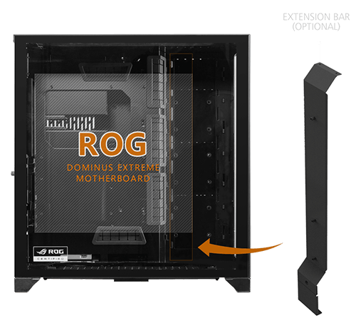 کیس گیمینگ لیان لی Lian Li O11 Dynamic ROG Certify XL کیس گیمینگ لیان لی Lian Li O11 Dynamic ROG Certify XL