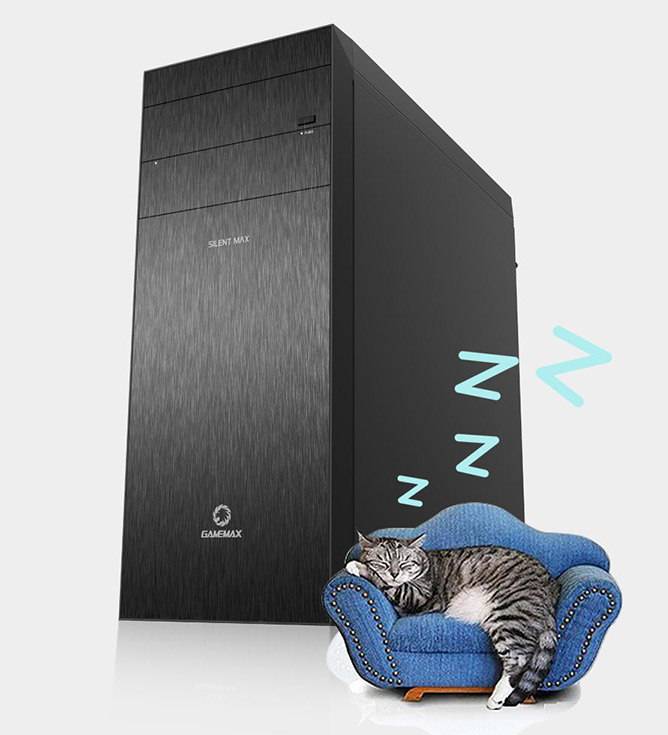کیس گیم مکس GAMEMAX Silent MAX