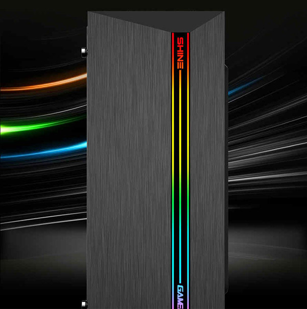 کیس گیمینگ گیم مکس GAMEMAX Shine رنگ مشکی