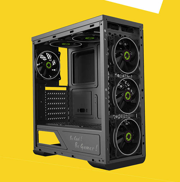 کیس گیمینگ گیم مکس GAMEMAX Shine رنگ مشکی