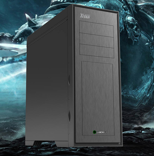 کیس گیمینگ گیم مکس GAMEMAX Titan Silent رنگ مشکی