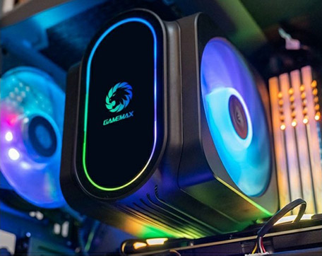 کیس گیمینگ گیم مکس GAMEMAX Typhoon COC رنگ مشکی