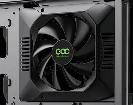کیس گیمینگ گیم مکس GAMEMAX Typhoon COC رنگ مشکی