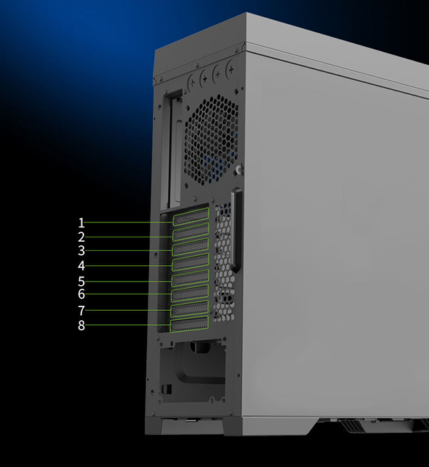 کیس گیمینگ گیم مکس GAMEMAX Titan Silent رنگ مشکی