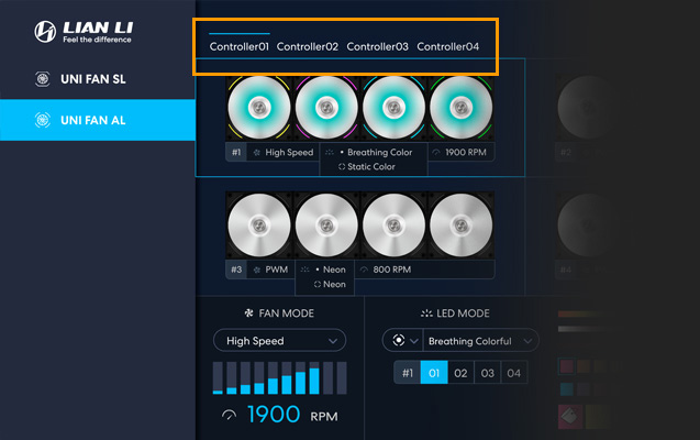 فن کیس لیان لی Lian Li UNI Fan AL 120 Triple