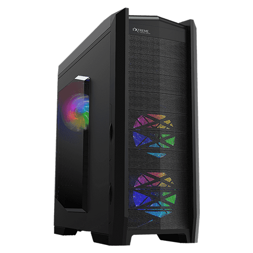 کیس گیمینگ گیم مکس Dragon Knight ARGB رنگ مشکی