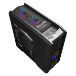 کیس گیمینگ گیم مکس Dragon Knight ARGB رنگ مشکی