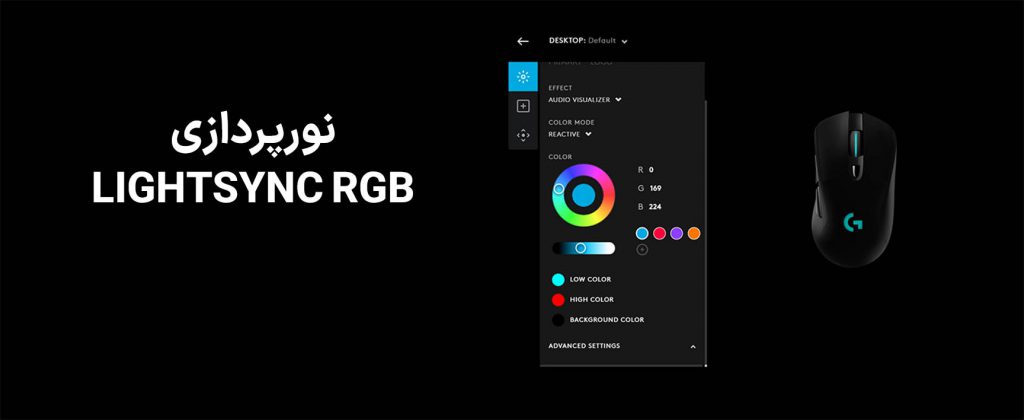موس گیمینگ لاجیتک مدل Logitech G403 HERO