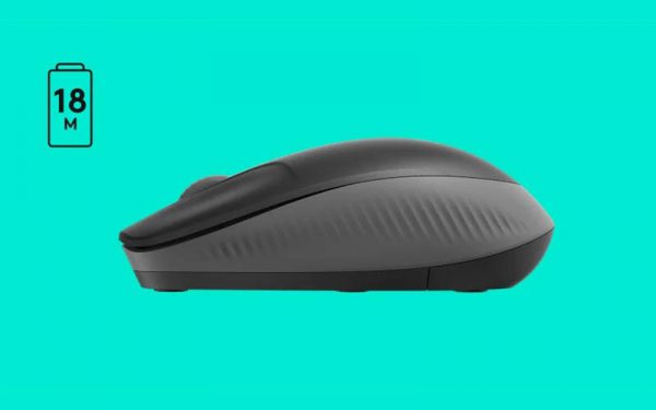 موس گیمینگ بی سیم لاجیتک مدل Logitech M190 Charcoal