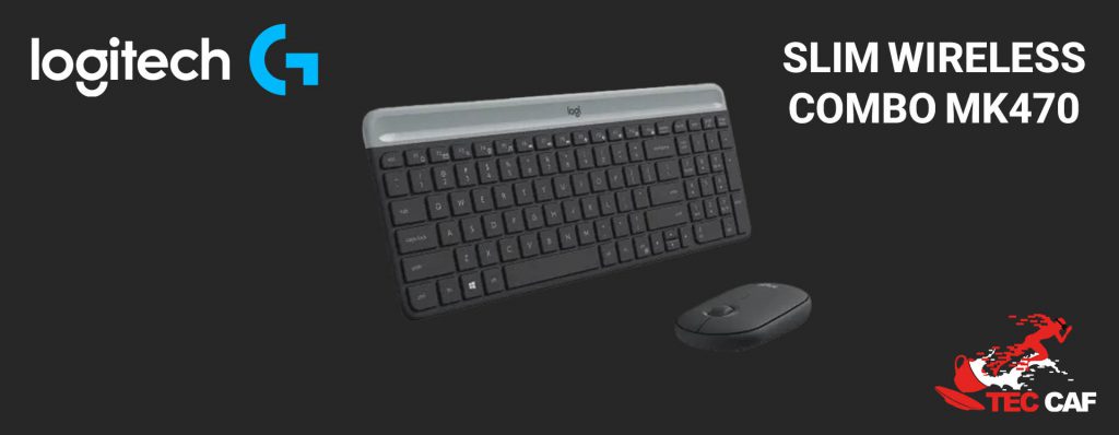 کیبورد و موس بی سیم لاجیتک Logitech MK470 Graphite