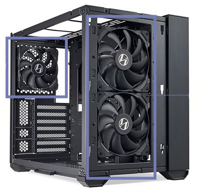 کیس گیمینگ لیان لی Lian Li O11 Air Mini