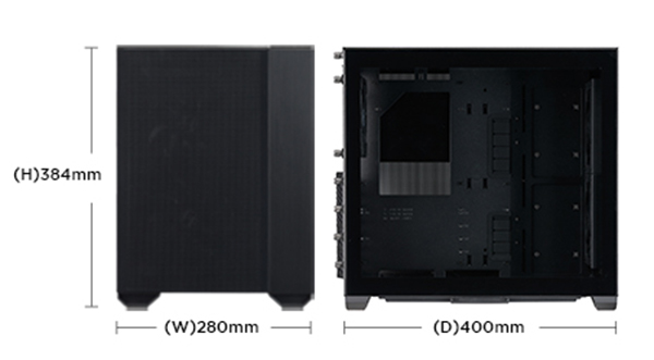 کیس گیمینگ لیان لی Lian Li O11 Air Mini