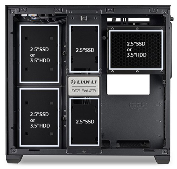 کیس گیمینگ لیان لی Lian Li O11 Air Mini