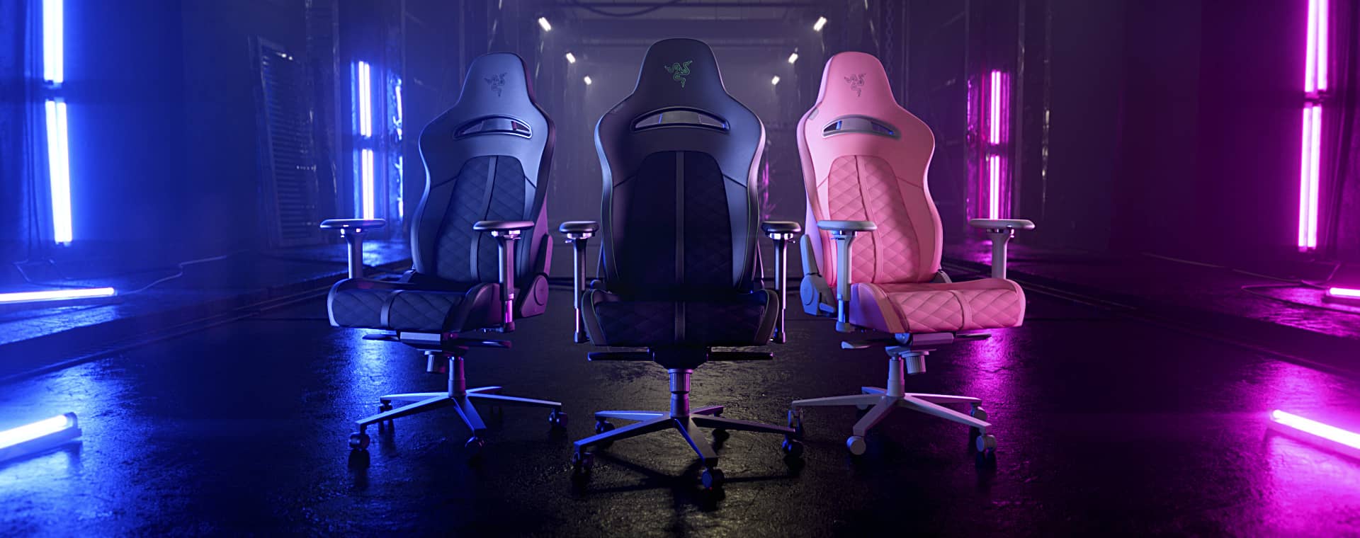 صندلی گیمینگ ریزر Razer Enki X Black-Green