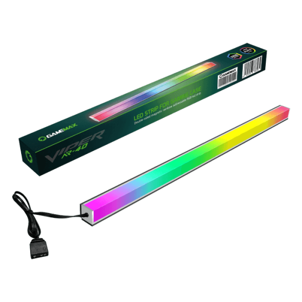 نوار نورپردازی RGB گیم مکس Gamemax Viper Ar40
