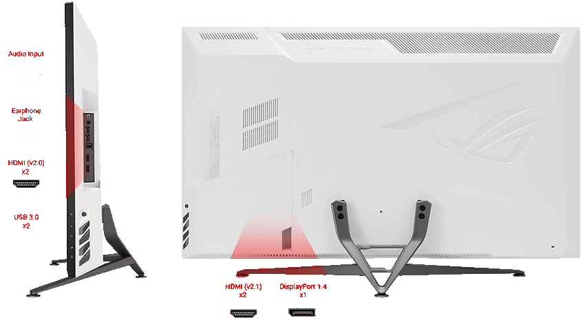 مانیتور گیمینگ راگ ایسوس مدل Asus ROG STRIX XG43UQ مانیتور گیمینگ راگ ایسوس مدل Asus ROG STRIX XG43UQ