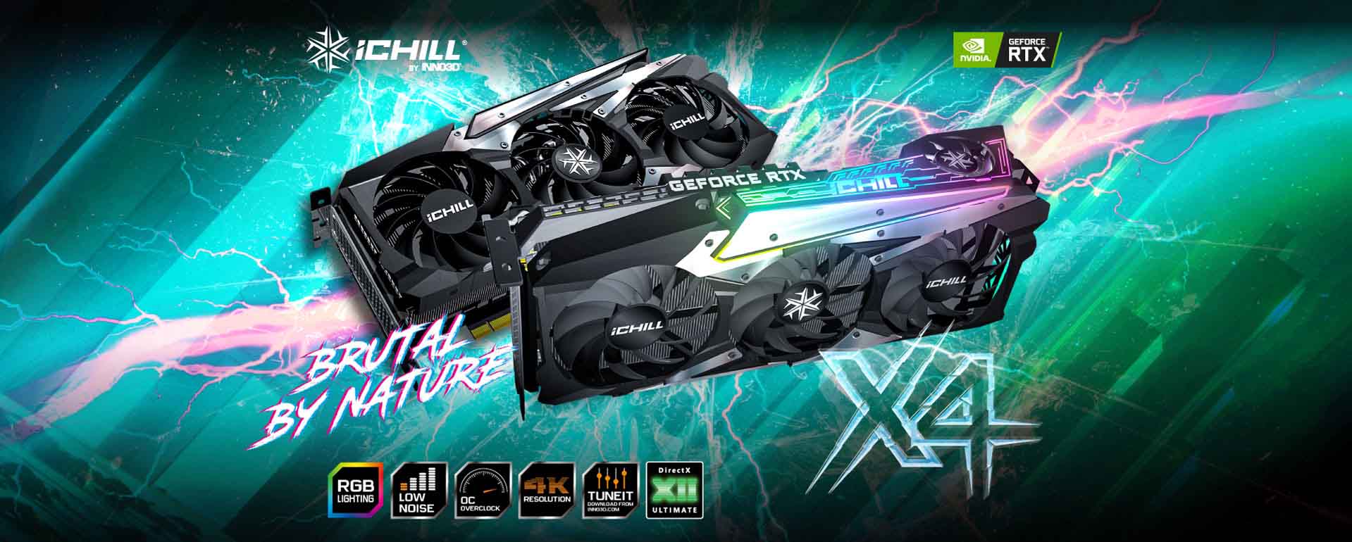 کارت گرافیک اينو تري دي مدل INNO3D GEFORCE RTX3080 TI - ICHILL X4