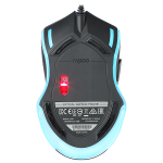 موس گیمینگ رپو مشکی مدل Rapoo Optical Gaming Mouse V20S