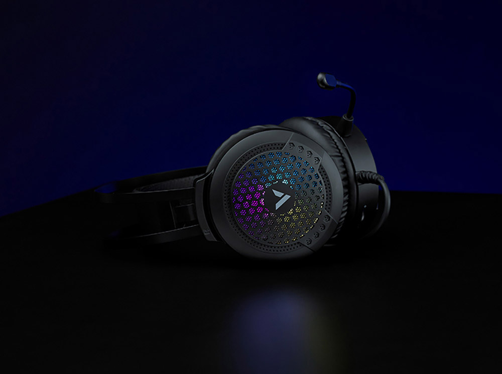 هدست گیمینگ رپو مدل Rapoo Gaming Headset IIIuminated VH120