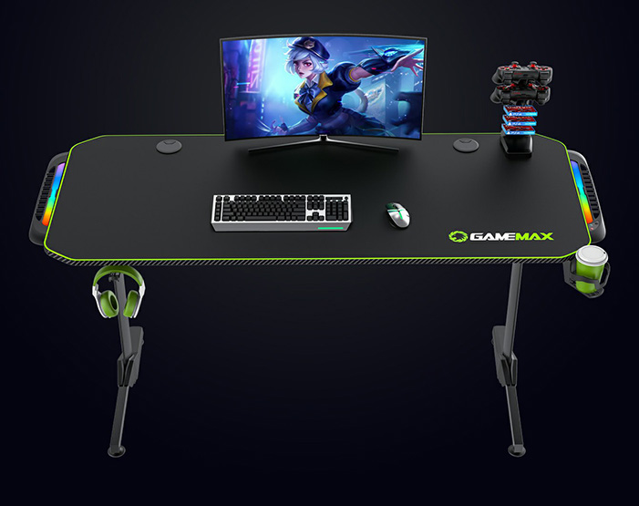 ميز گيمينگ گیم مکس مدل Gamemax D140 Carbon RGB