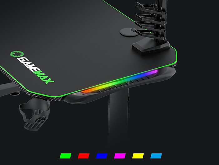 ميز گيمينگ گیم مکس مدل Gamemax D140 Carbon RGB