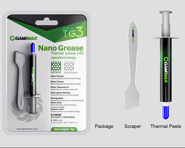 خمیر حرارتی CPU گیم مکس مدل TG3
