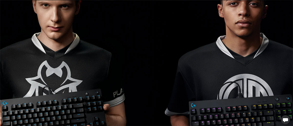 کيبورد گیمینگ لاجیتک Logitech GPRO TKL Keyboard
