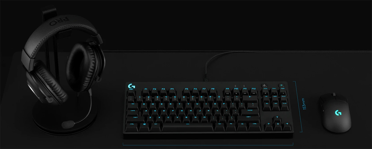 کيبورد گیمینگ لاجیتک Logitech GPRO TKL Keyboard