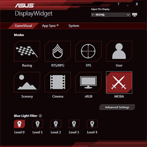 مانیتور گیمینگ ایسوس مدل ROG STRIX XG248Q مانیتور گیمینگ ایسوس مدل ROG STRIX XG248Q