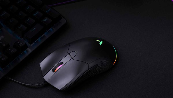 موس گیمینگ رپو مشکی مدل Rapoo IR Optical Gaming Mouse V30